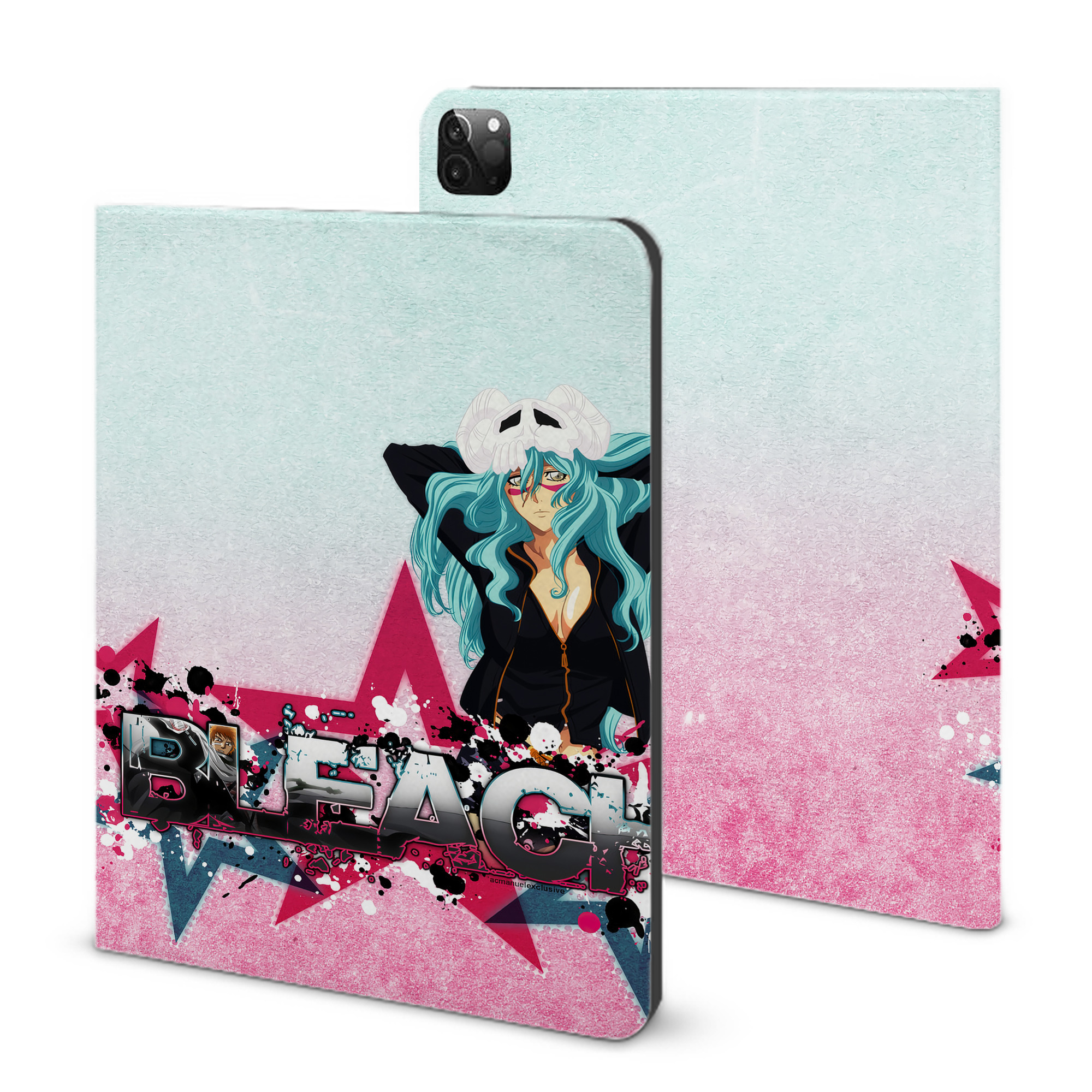 （画像用） ブリーチ BLEACH IPadケース ペンホルダー付き ブックスタイルデザイン